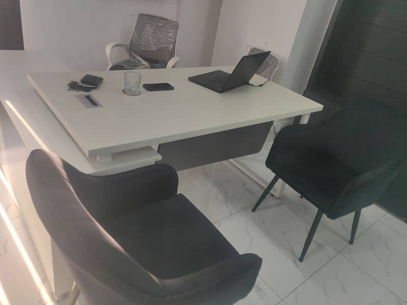 Office furniture and table 2