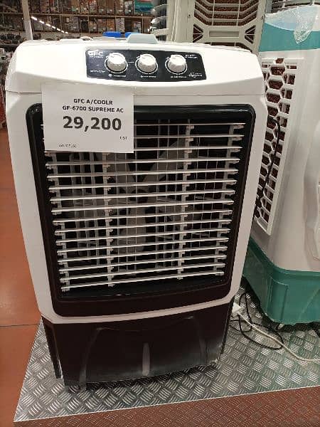 gfc air cooler with water gel bottle 0