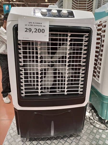 gfc air cooler with water gel bottle 1