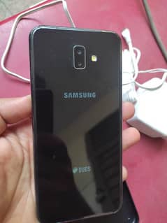 Samsung j6 plus all ok dual Sim with charger