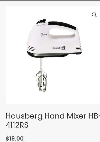 Hand mixer/blender 4