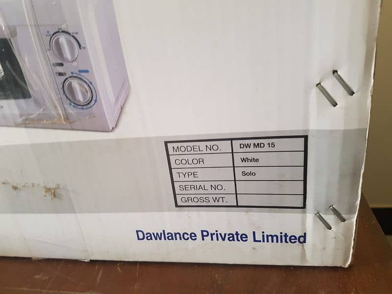 Dawlance Microwave Oven 1