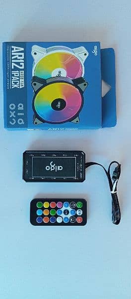 Aigo AR12 RGB Fan Gaming Computer Fans + Controller 6