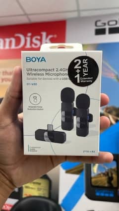 boya v20 dual wireless mic 0310/4275/912