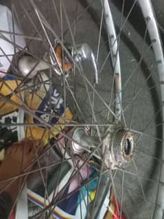 Racing bicycle tubular rims