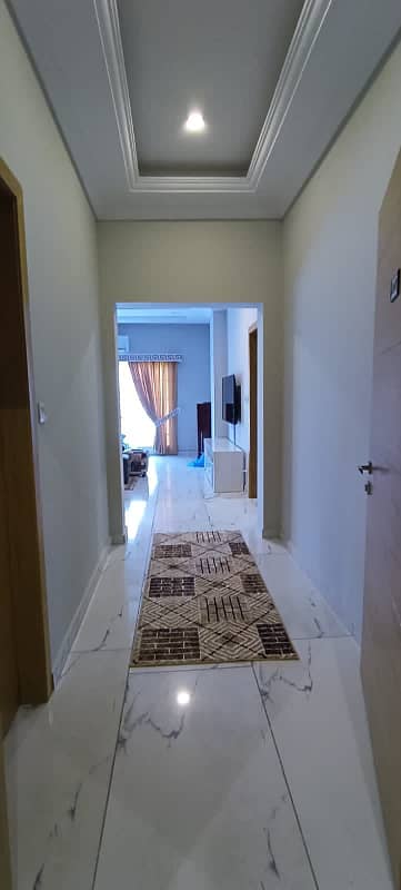 Luxury furnished 2 bedroom apartment for rent in Height 1 block c bahria town rawalpindi 7