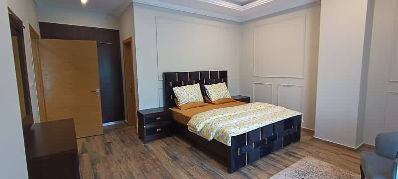 Luxury furnished 2 bedroom apartment for rent in Height 1 block c bahria town rawalpindi 16