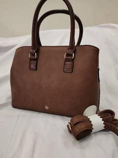 Brown satchel bag 0