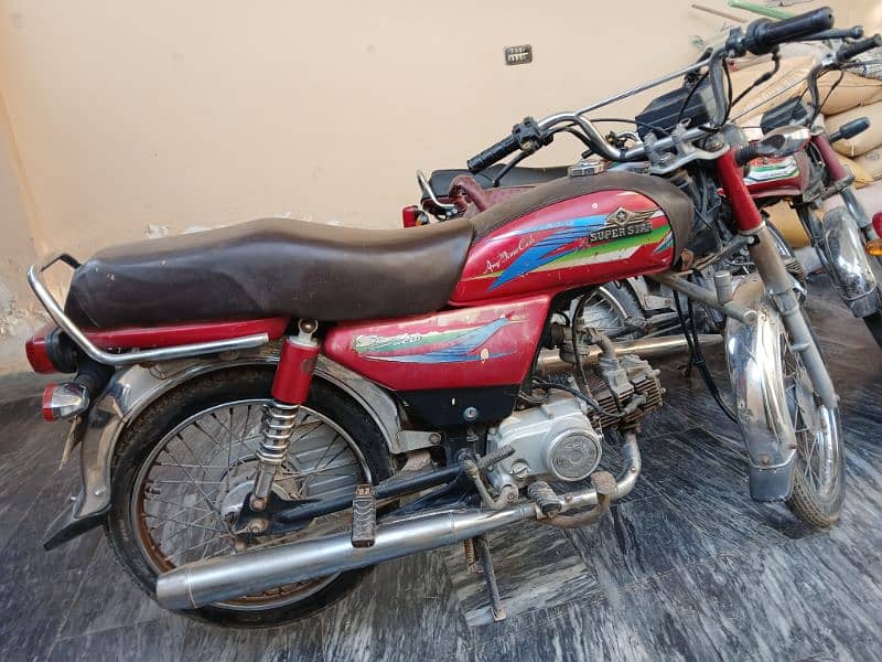 Superstar 70cc bike Urgent Sale 1