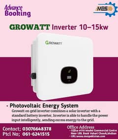 Growatt Inverter 10/15 KW