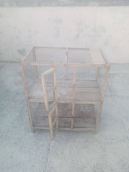 Wooden Cage for birds, pets, and animals 2