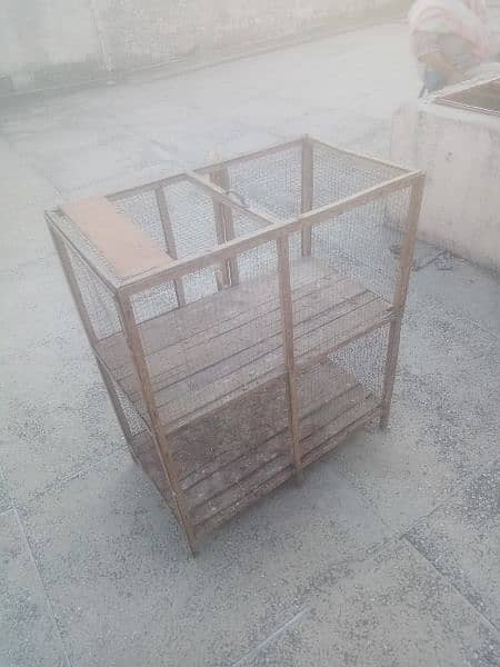 Wooden Cage for birds, pets, and animals 3