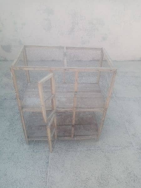 Wooden Cage for birds, pets, and animals 4