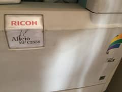 Ricoh Aficio Color Copy Machine MPC-2550 0