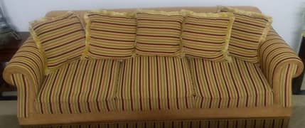 Comfy & Spacious 7-Seater Sofa Set - Must Sell!