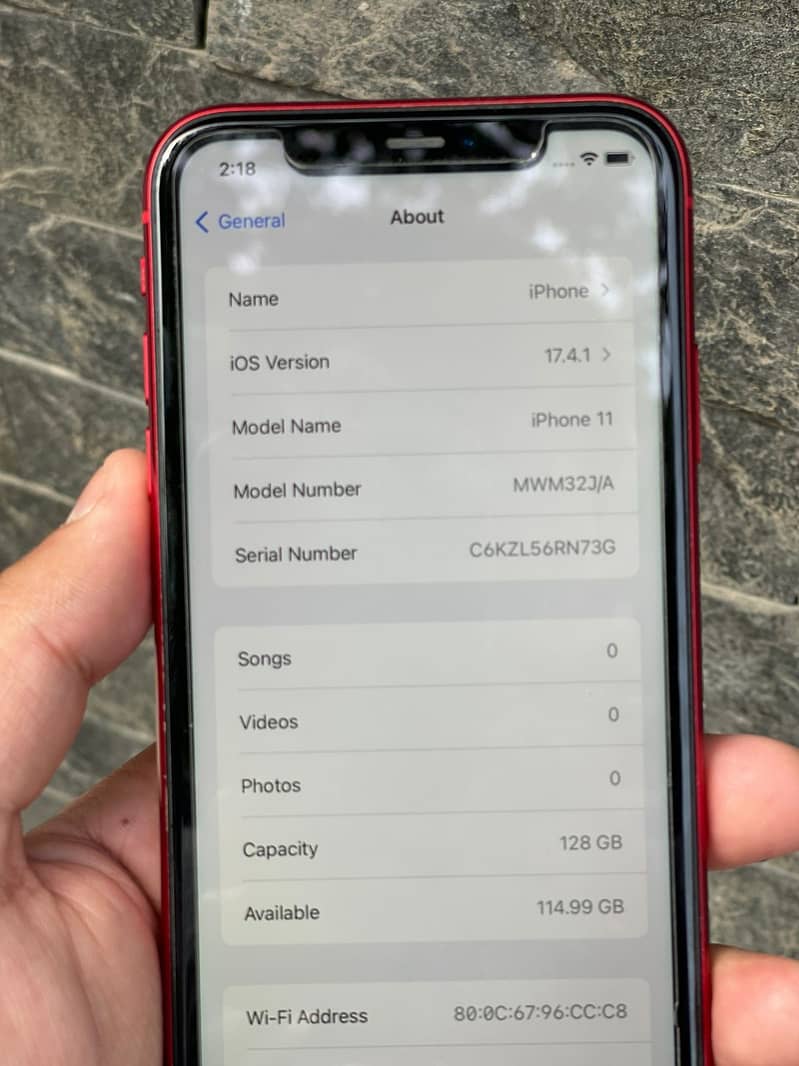 Iphone11 (128 GB - PTA Approved) 6