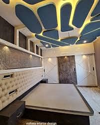 FALSE CEILING / WALLPAPERS / WOOD FLOOR / WALL PANELS/American kitchen 8