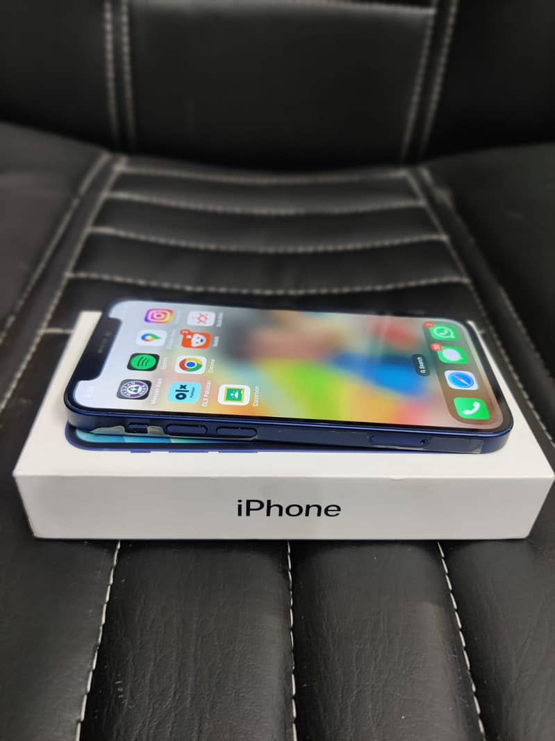 iphone 12 mini blue 128gb PTA Approved 1