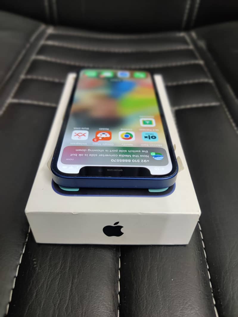 iphone 12 mini blue 128gb PTA Approved 3