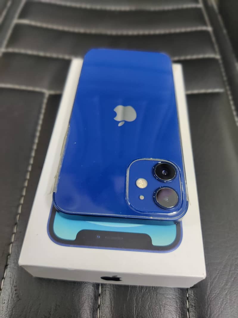 iphone 12 mini blue 128gb PTA Approved 4