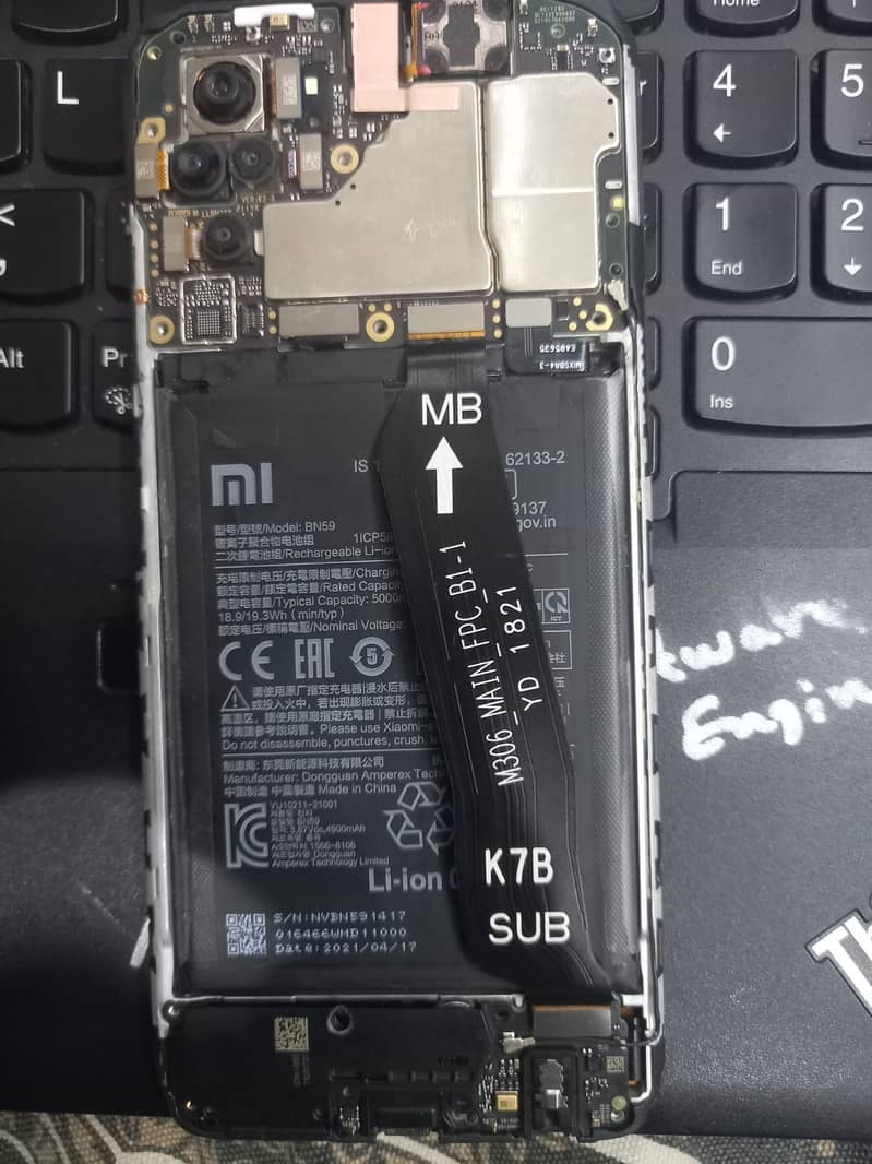 Redmi Note 10s Board || screen and charging strip issue all okay other 1