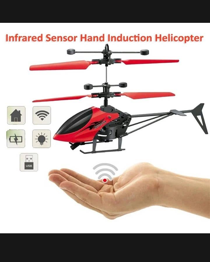 REMOTE CONTROL HELICOPTER WITH DUAL PILOT MODE 3