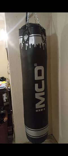 MCD leather punch bag 5ft length 8.5/10 condition
