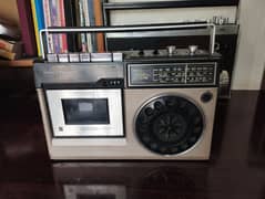 National Panasonic Cassette Player and Radio - Best Condition