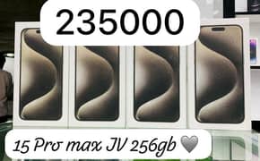 15  pro max 256gb natural  Jv lock