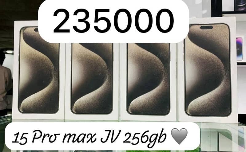 15  pro max 256gb natural  Jv lock 0