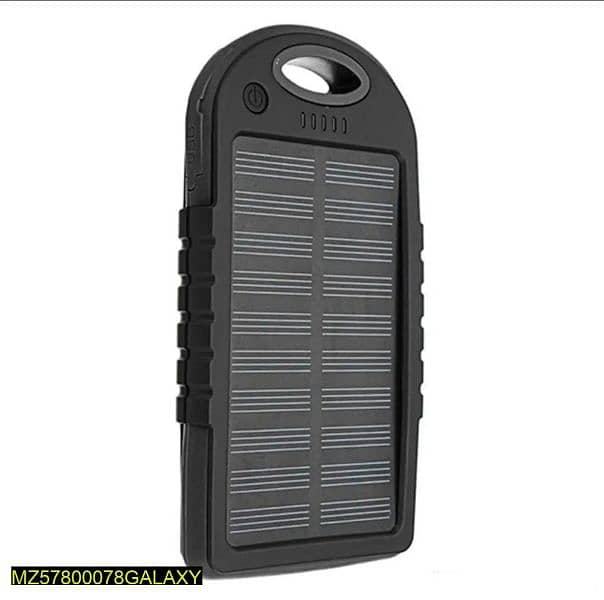 10000Mah Solar panel Power Bank 4