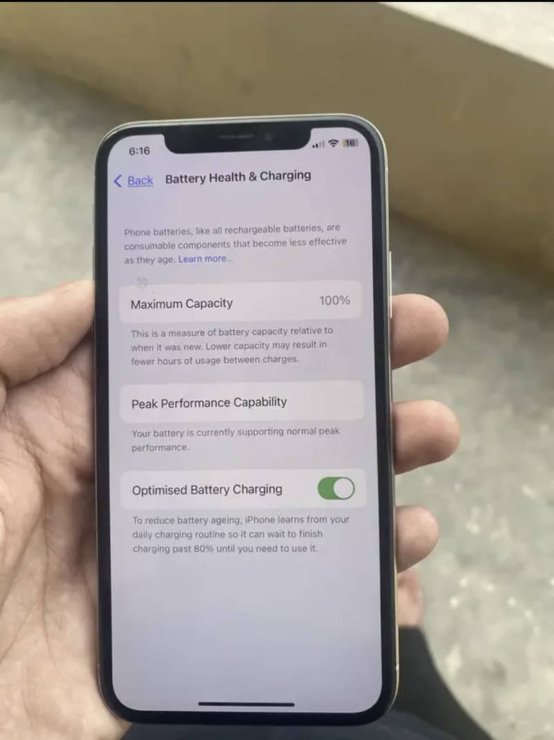 iPhone X pta approved with box 4
