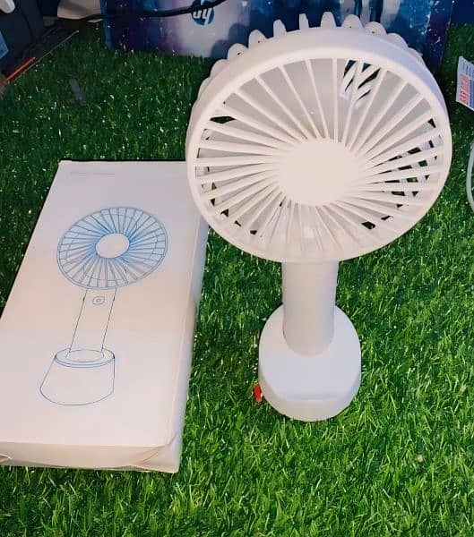 Mini Portable Fan,White 1