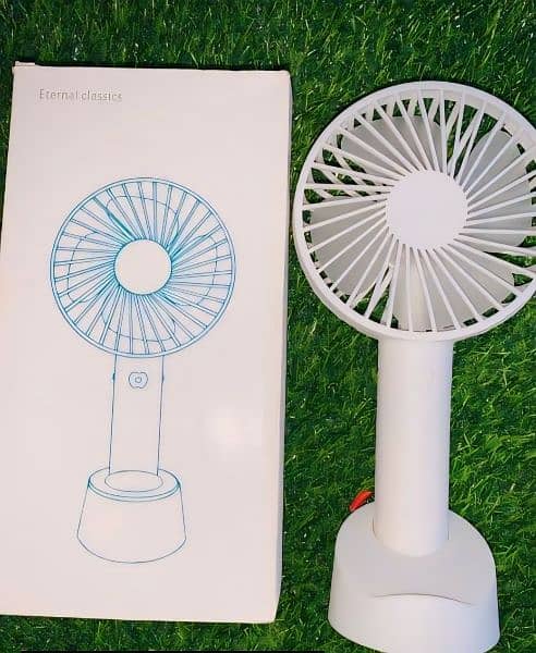 Mini Portable Fan,White 3