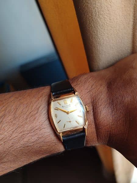bulova minute man 10k rolled gold filled watch 1