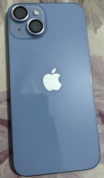 Iphone 14 256gb jv blue colour with box 0