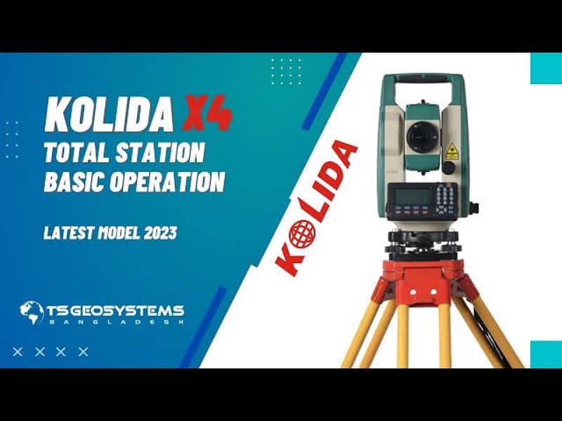 Total station Kolida Model X4 6