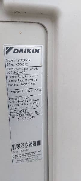 Daikin 2 ton Celling cassette AC 8