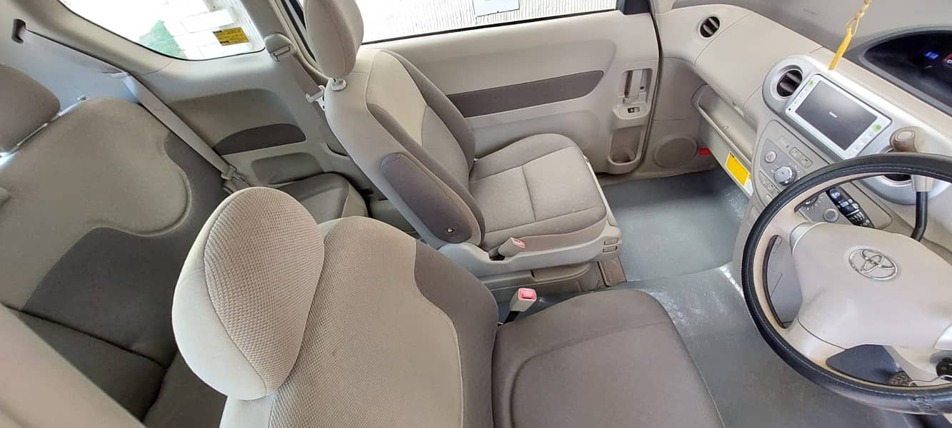 Toyota Porte 2011 with special seat for Disabled/Handicap persons 1