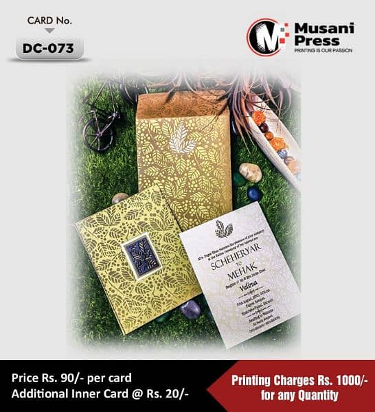 Wedding Cards, Shadi Valima Aqiqa, Barat, Mehndi, Weding, Mayoun Card 1