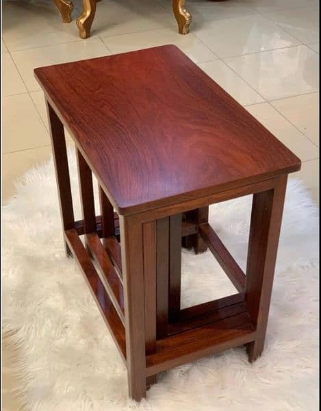 Wooden Table Nesting Table 2
