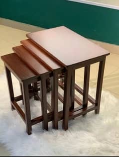 Wooden Table Nesting Table