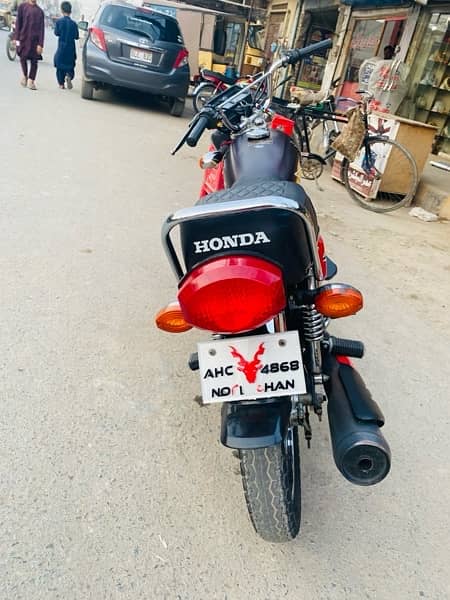 Honda CG125 ALL Punjab Number Biomatric Available 7