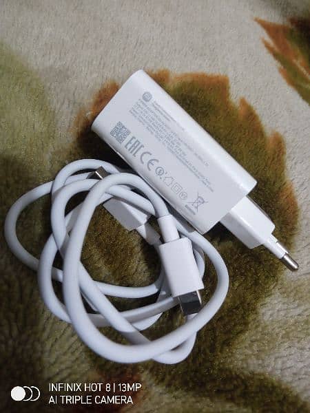 Redmi 13pro Charger and Cable 67watt new original with warranty 2