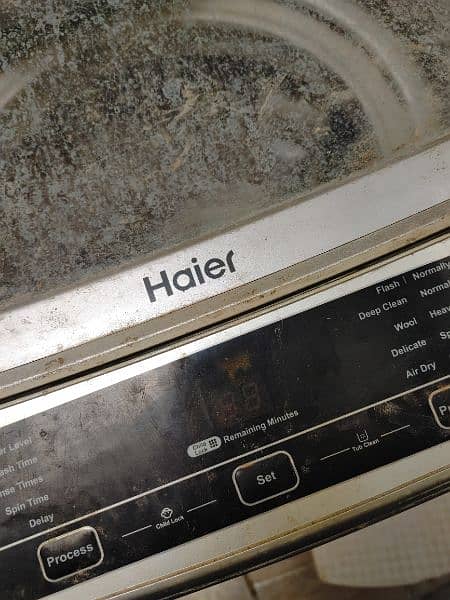 HAIER AUTOMATIC MACHINE JUST THIRA SAY KAAM HAI IS MAY BS 9