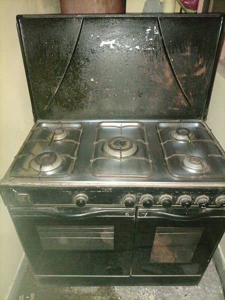 Double Oven Stove | 5 Burners | Ready to Sizzle! 3