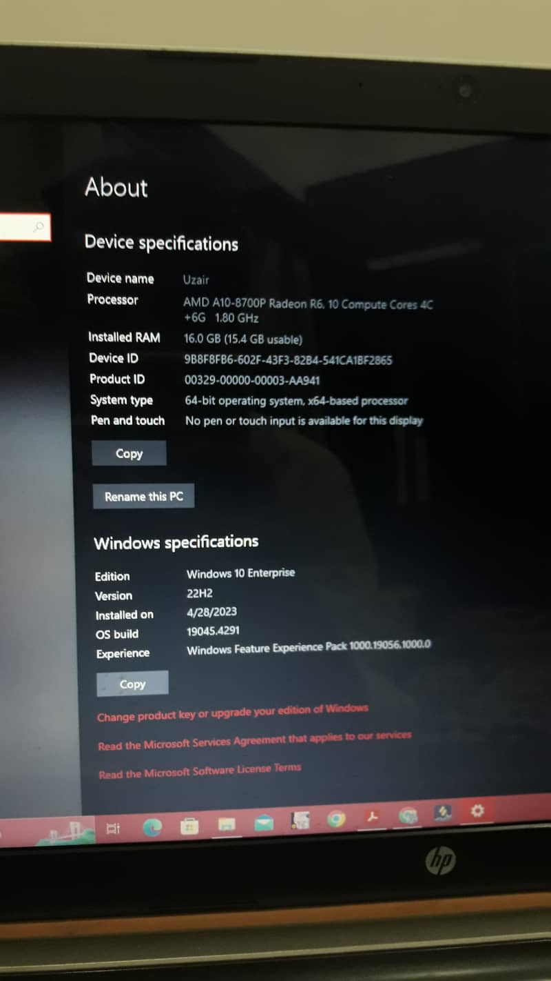 HP Pavilion | AMD A10 8700P | Windows 10 | Laptops for sale 4
