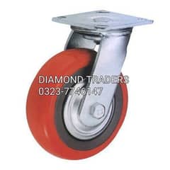 Industrial Trolley Wheel | Nylon Wheel | Teflon Wheel | Polyurethane | 0