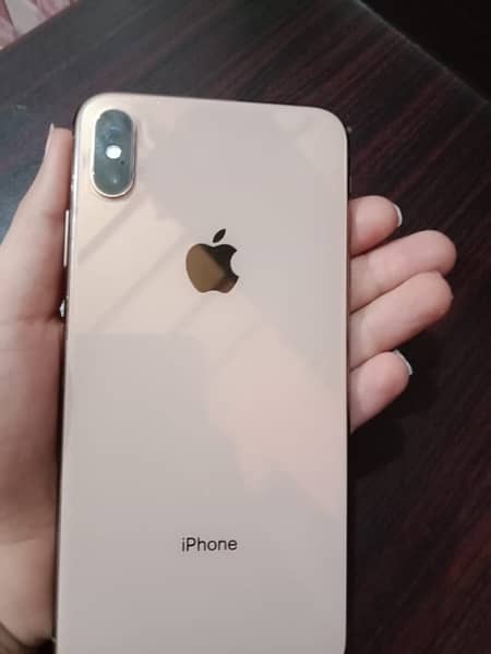 iPhone XS Max gold colour 0