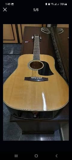 New Acoustic ARIYA Guitar Jumbo Size From USA Urgently For Sale